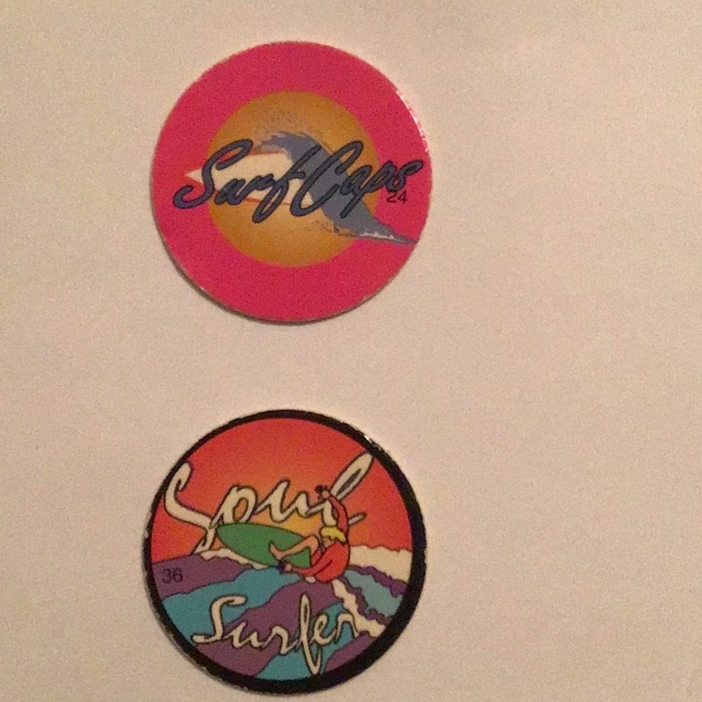 Lot of 2. Surf Caps #24 / Soul Surfer #36